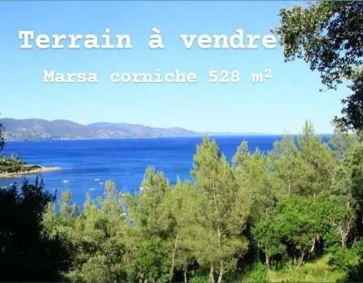 Terrain à la Marsa Corniche
