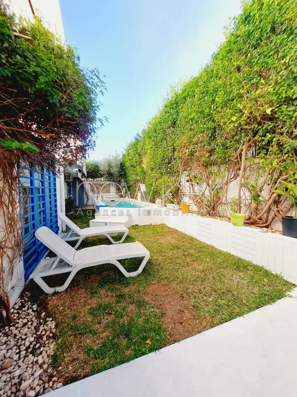 Coquet appartement s+2 meublé à la Marsa