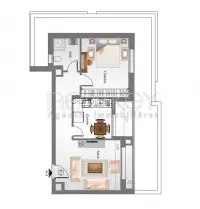 Un Appartement S+1 à vendre à La Nouvelle Soukra - 2