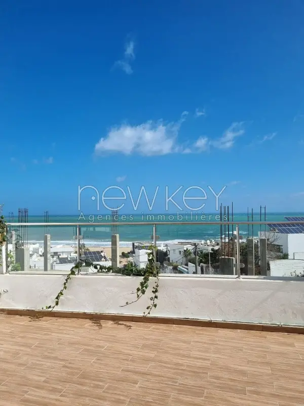 Appartement s+2 à la Marsa vue sur mer
