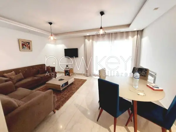 Appartement S+2 richement meublé