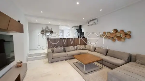 Appartement s+2 meublé au cœur de la Marsa