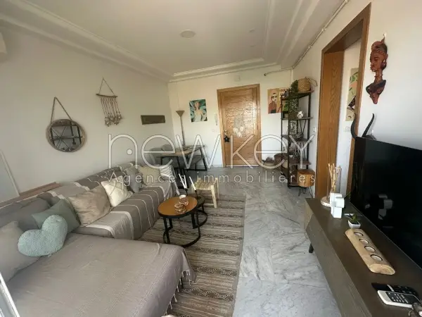 Coquet Appartement S1 meublé à louer aux Jardins de Carthage
