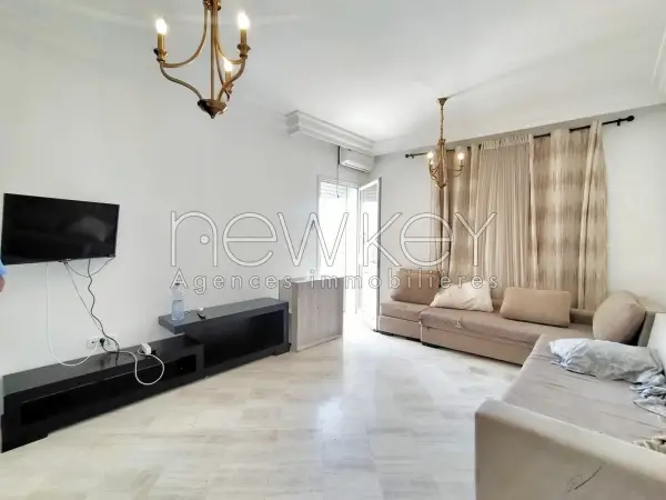 Appartement S2 semi meublé à louer aux Jardins de Carthage