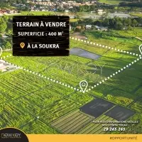 Un Terrain de 400 m² à vendre à La Nouvelle Soukra - 1