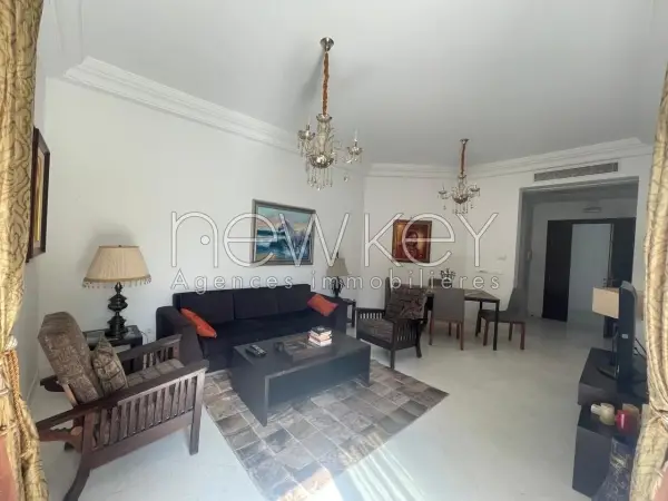 Appartement S+2 meublé à louer au lac 1
