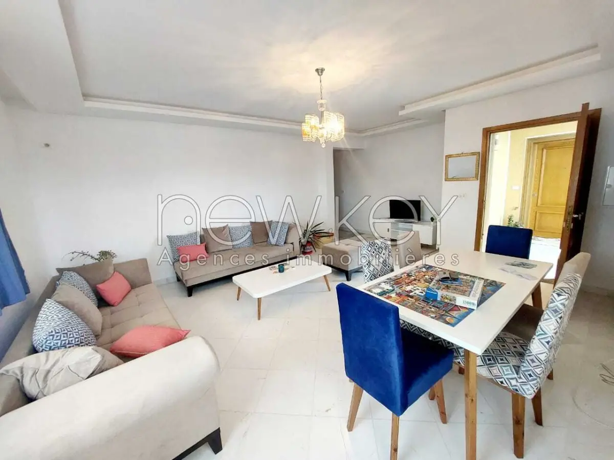 Appartement s2 meublé à Marsa plage