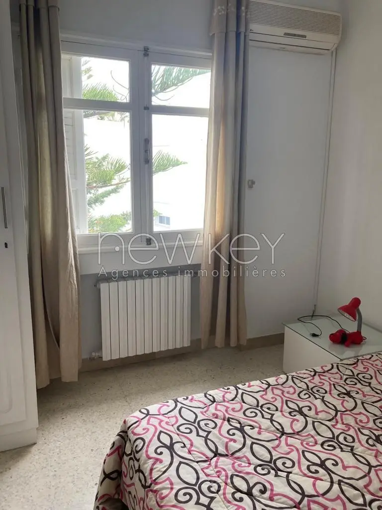 Appartement s+2 meublé à la Marsa