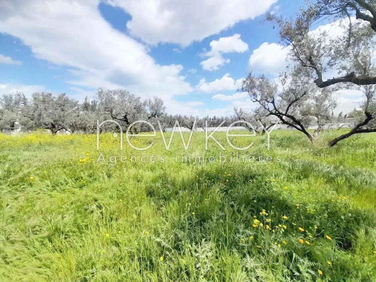 Un rez-de-chaussée S2 avec jardin à La Soukra