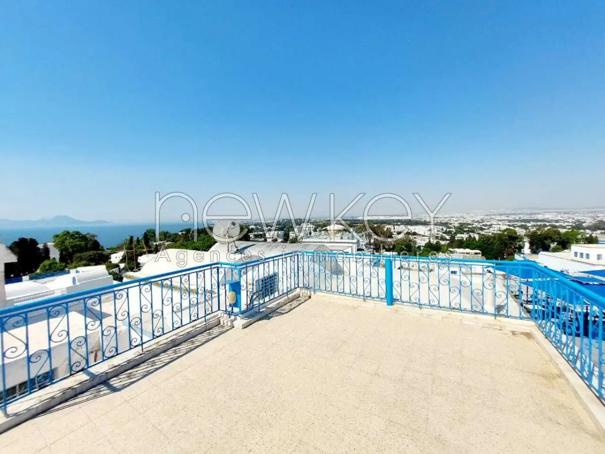 Duplex S2 Meublé avec terrasse vue mer