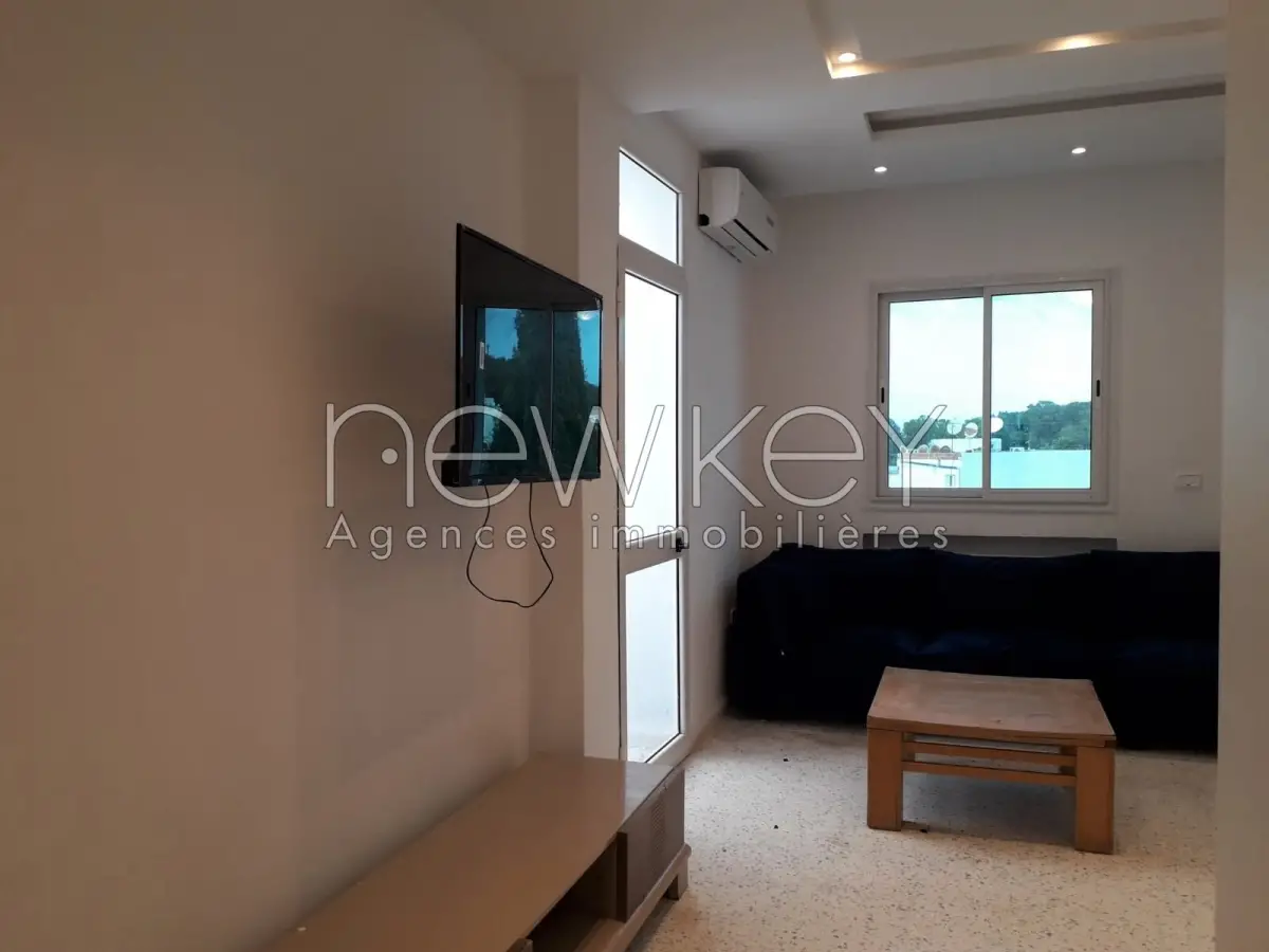 Appartement meublé S+2 à louer à Sidi Bou Said