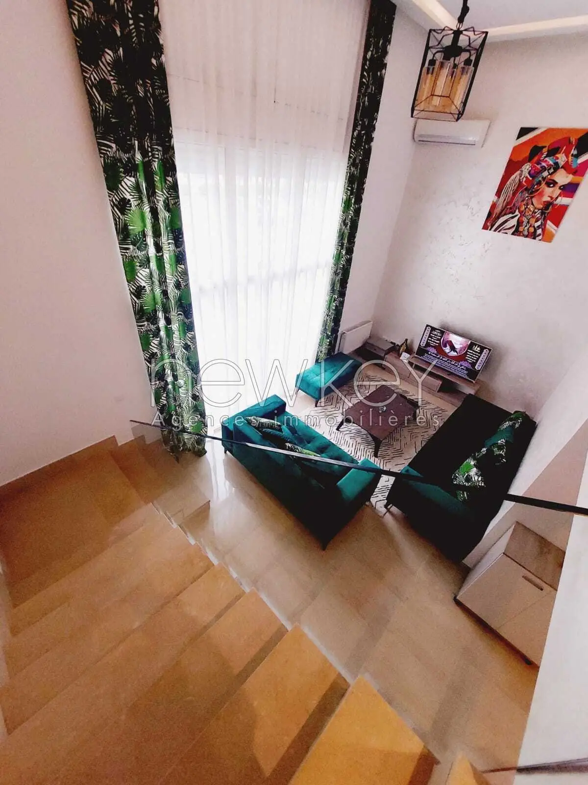 Duplex S3 Meublé à La Marsa