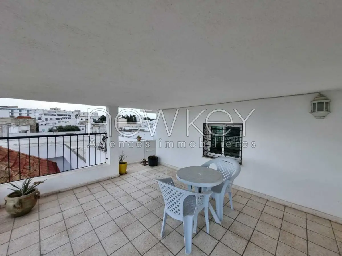 Appartement s+3 meublé au coeur de la Marsa