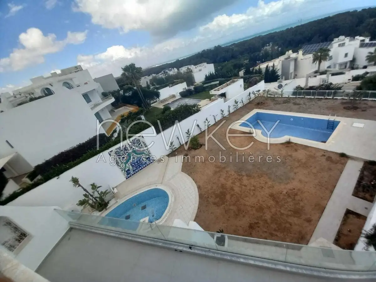 Villa s+5 à Gammarth vue sur mer