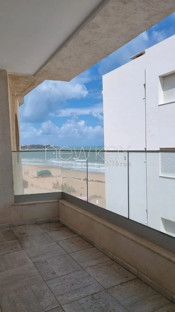 Appartement s+3 vue mer à la Marsa