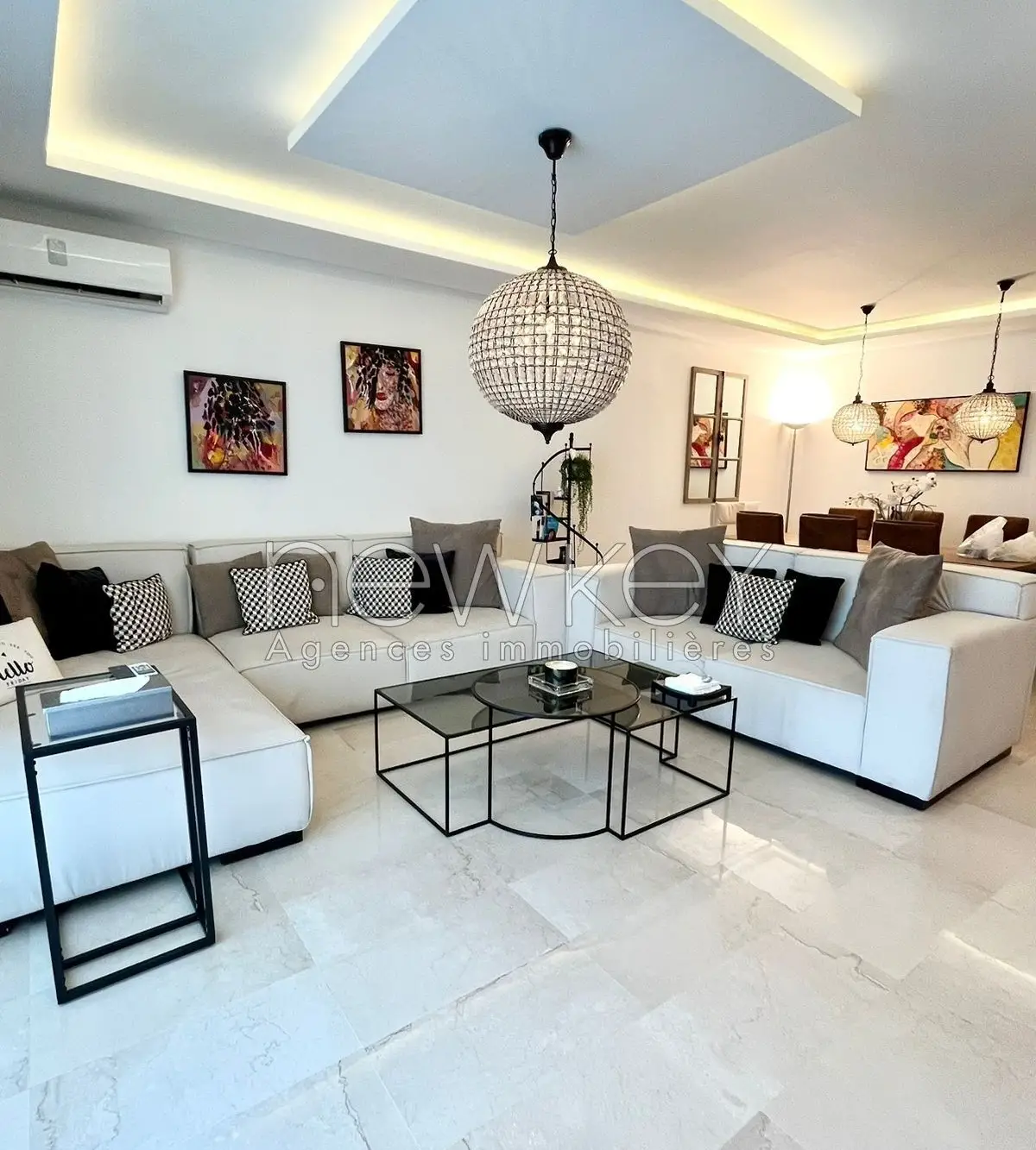 Un Superbe Appartement S+3 à vendre à La Soukra