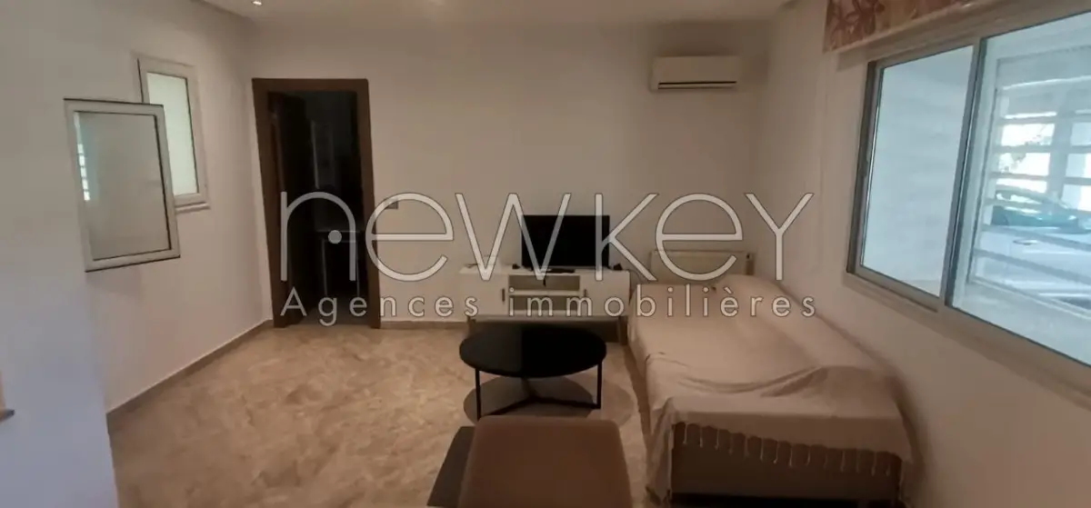 Un Appartement S+1 Meublé à louer à La Soukra