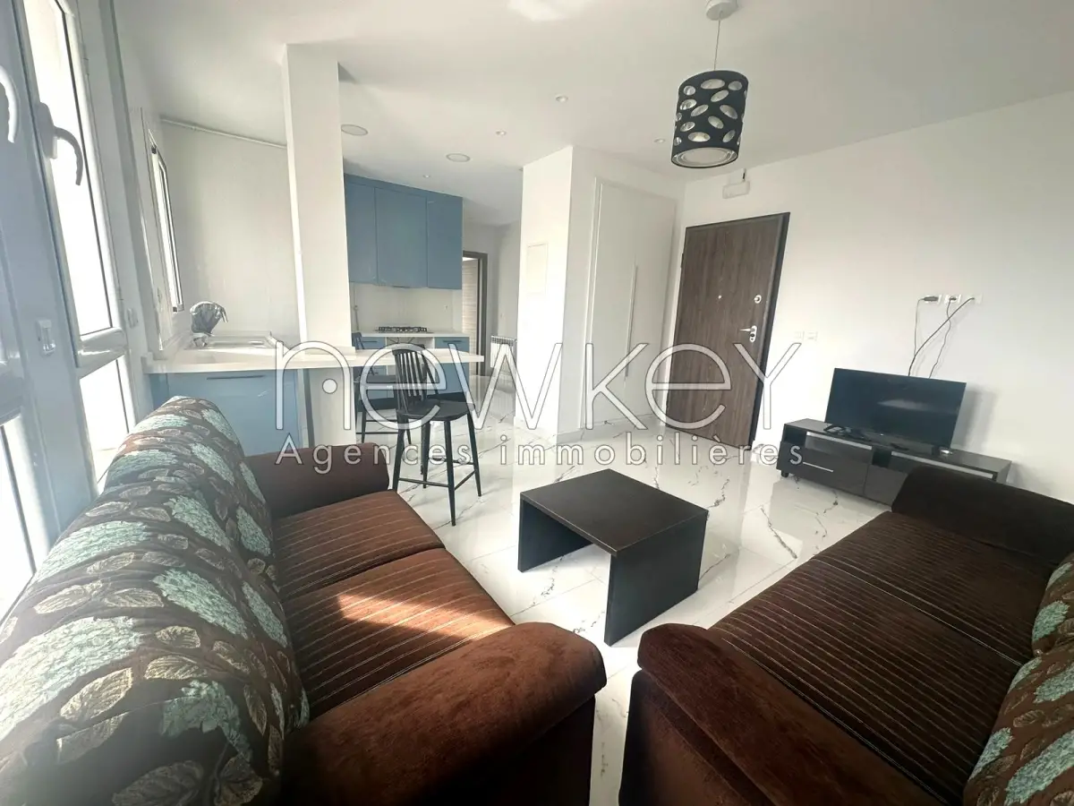 Appartement S1 meublé à louer aux Jardins de Carthage