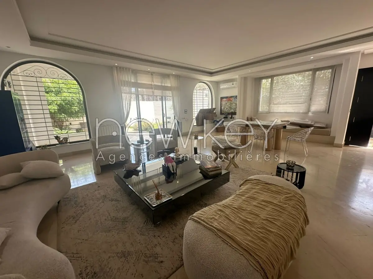 Villa S3 Avec Jardin À Louer Aux Jardins De Carthage