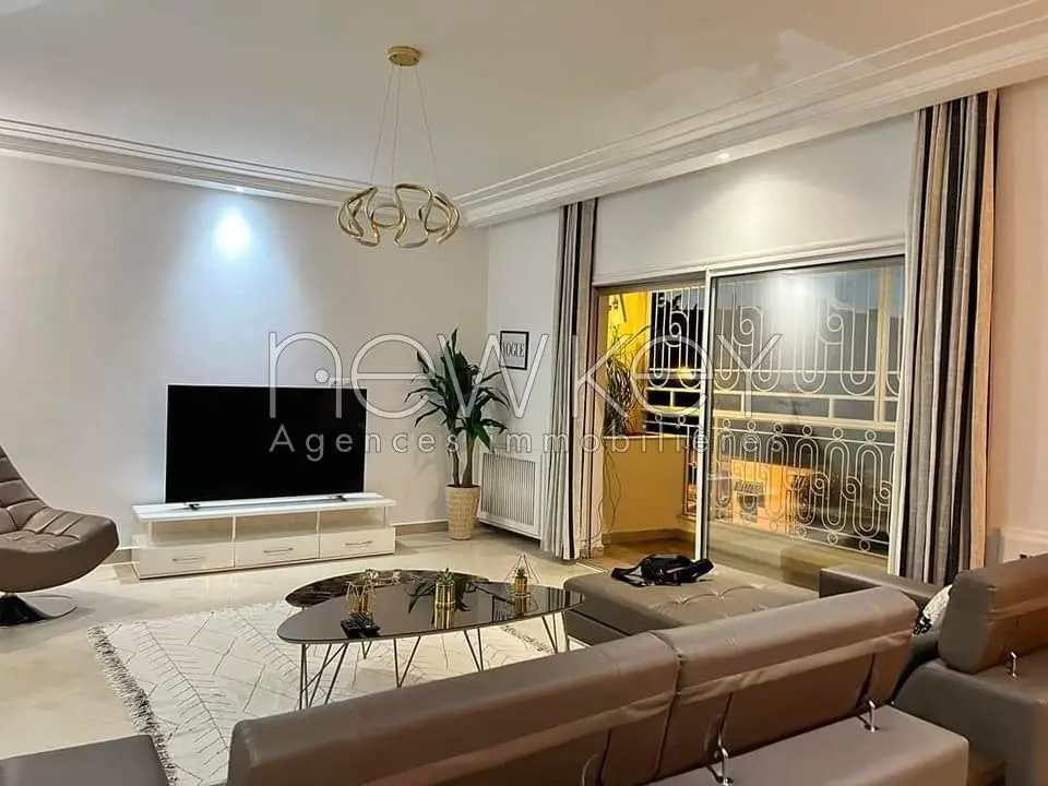 Appartement s+3 meublé au coeur de la Marsa