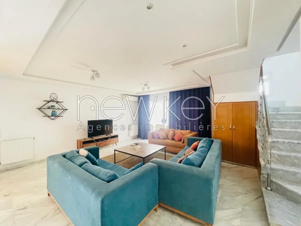 Duplex S3 meublé avec jardin à louer au lac 2