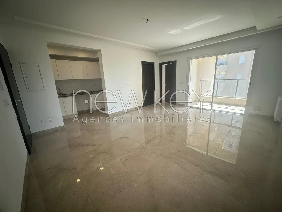 Appartement S1 avec vue dégagée à louer aux jardins de Carthage