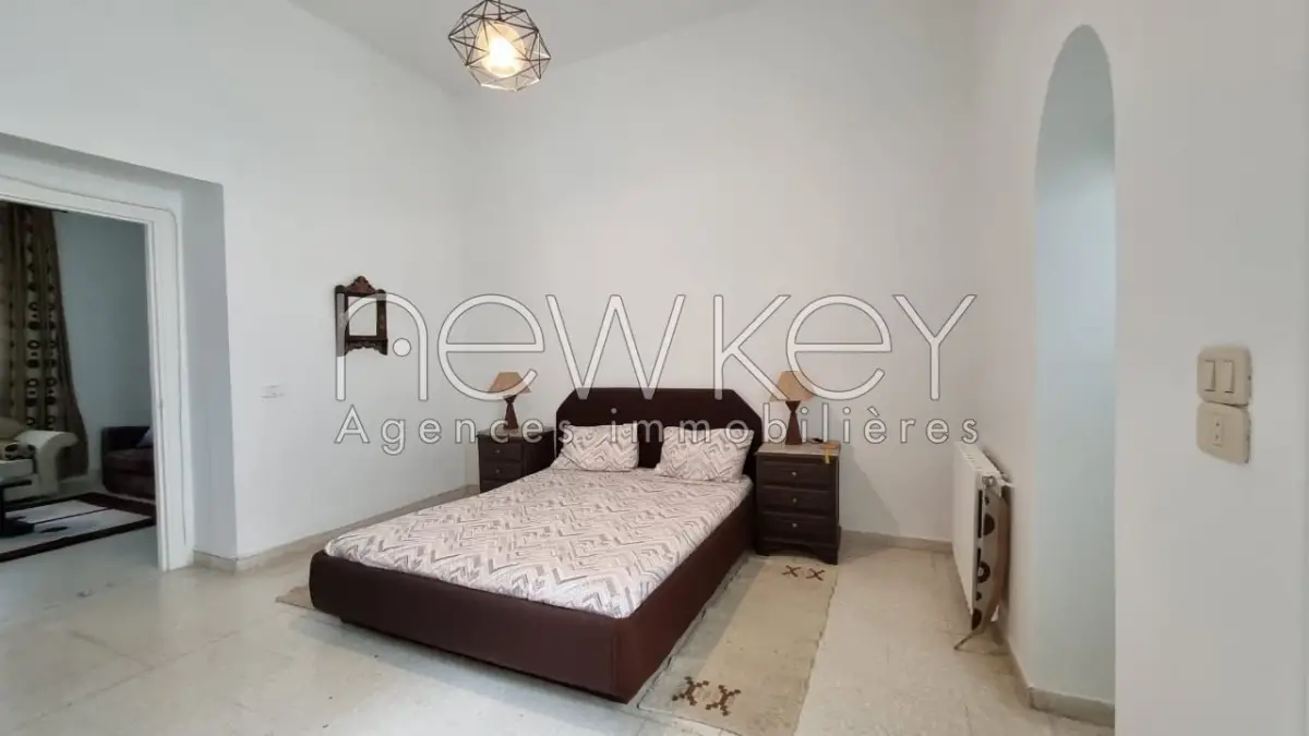 bel appartement s1 meublé à la Marsa