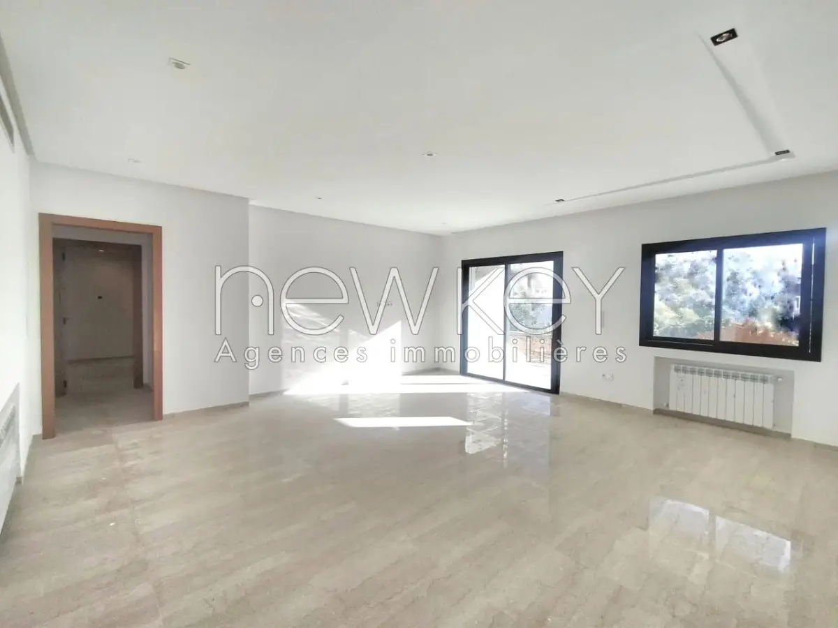 Appartement S3 direct promoteur avec jardin de 100 m² à vendre aux Jardins de Carthage