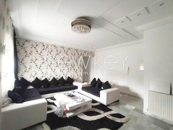Un Appartement S+2 richement meublé à L'Aouina