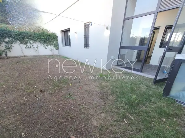 Appartement s+2 avec jardin