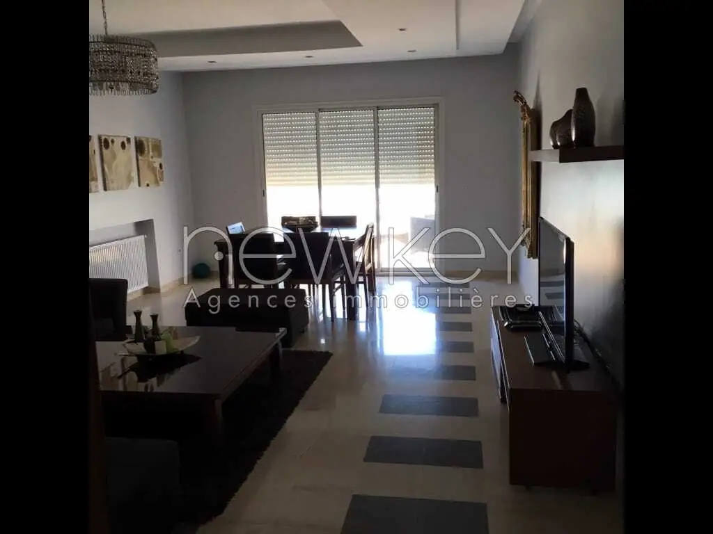 Appartement S+3 Meubé