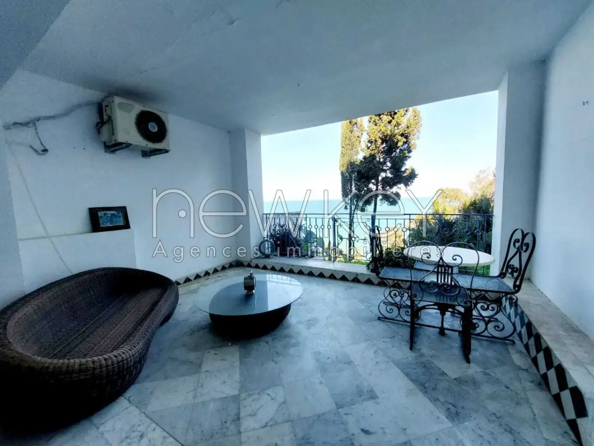 Appartement s+2 à la Marsa vue sur mer