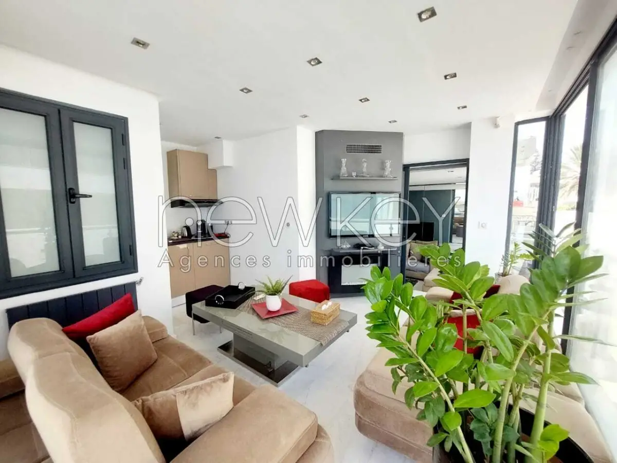 Loft S2 meublé avec vue mer