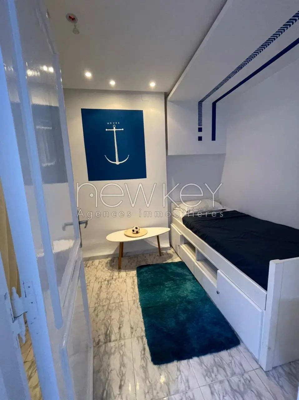 Duplex s+3 meublé à la Marsa