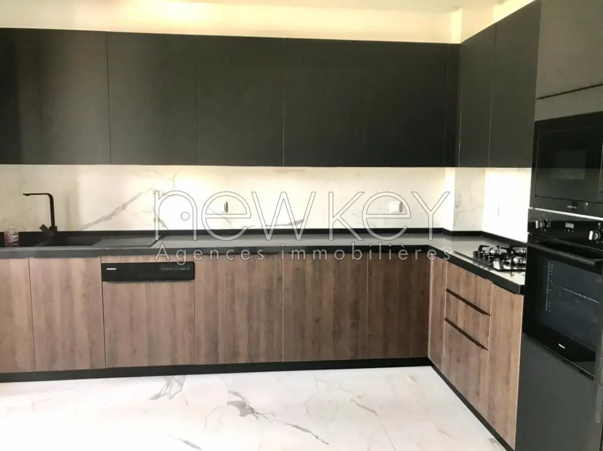 Appartement S3 Neuf à louer aux Jardins de Carthage