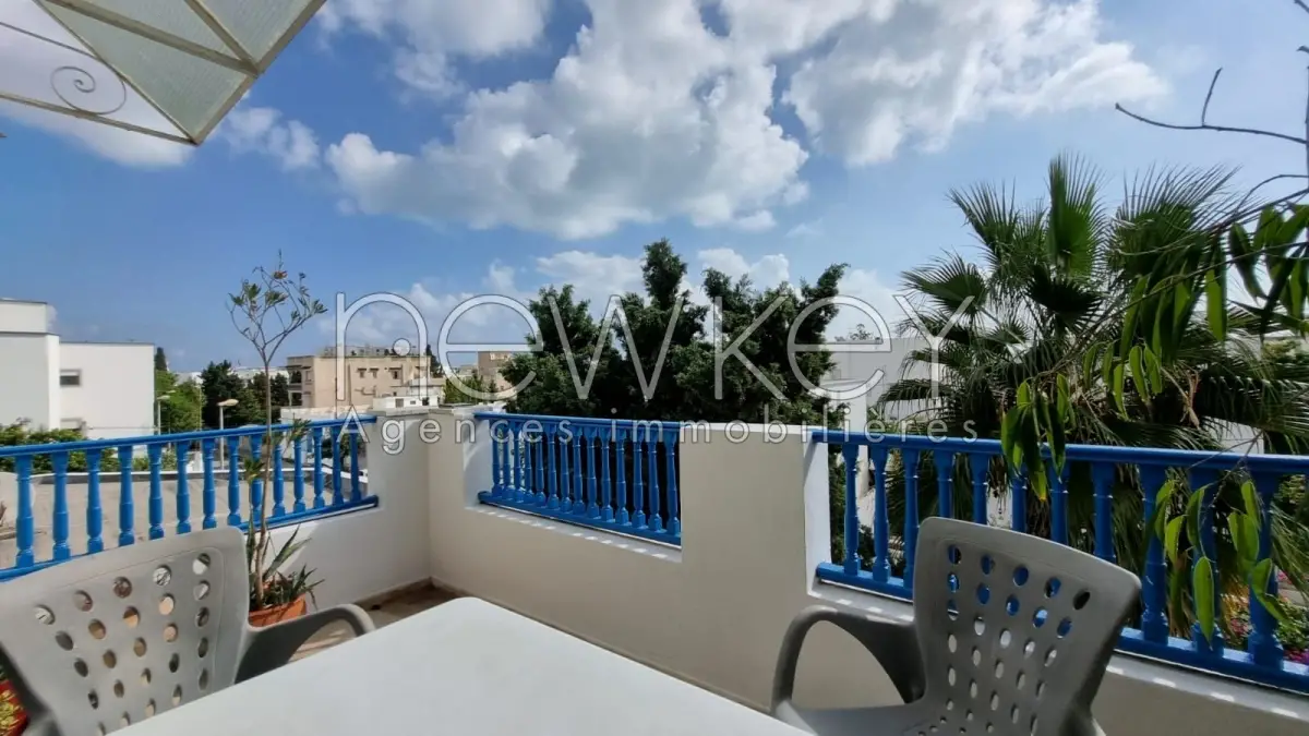 Bel appartement S+3 meublé à la Goulette