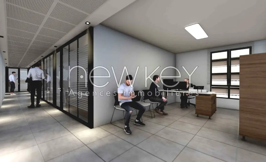 Open-space neuf de 203m² à louer