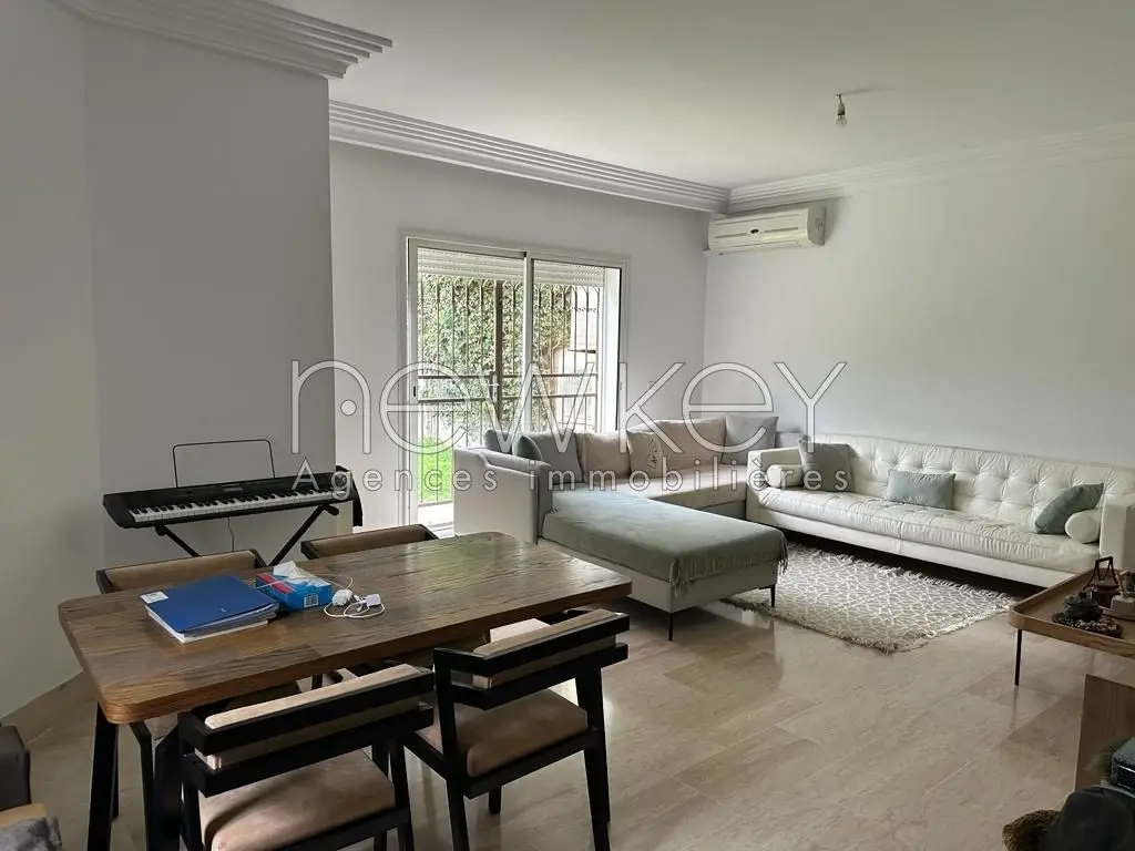 Duplex S 4 avec jardin à la Marsa