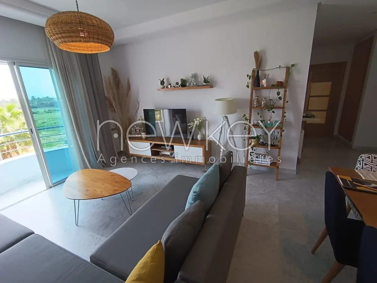Un Bel Appartement S+2 à louer  à La Soukra