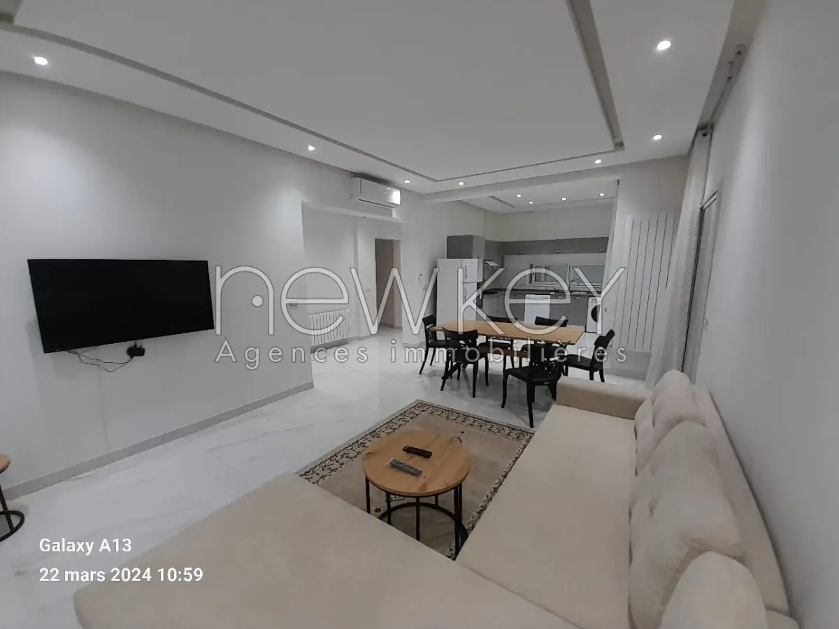 Appartement S+2 meublé à louer à la Marsa