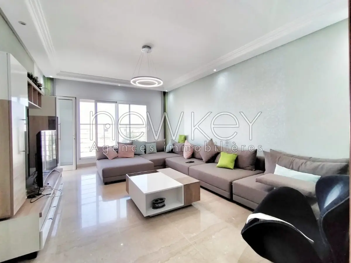 Appartement S3 jamais habité Meublé à vendre aux Jardins de Carthage
