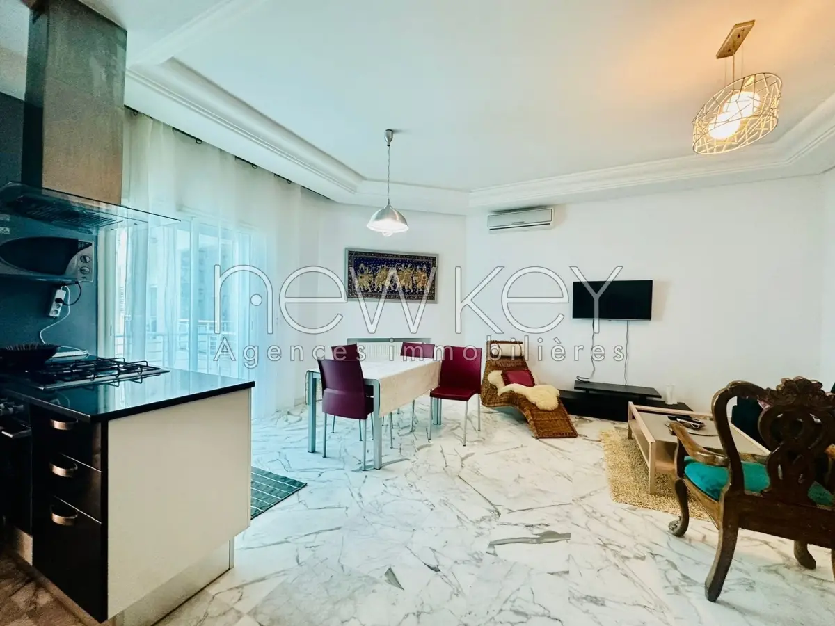 Appartement  S+1 à louer près du Parc La Soukra