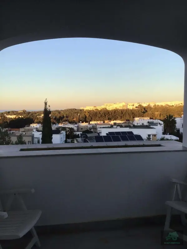 Appartement s+3 meublé à Gammarth