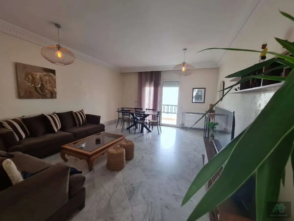 Appartement S 3 meublé à la Marsa