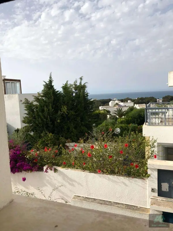 Villa jumelée à Gammarth vue sur Mer