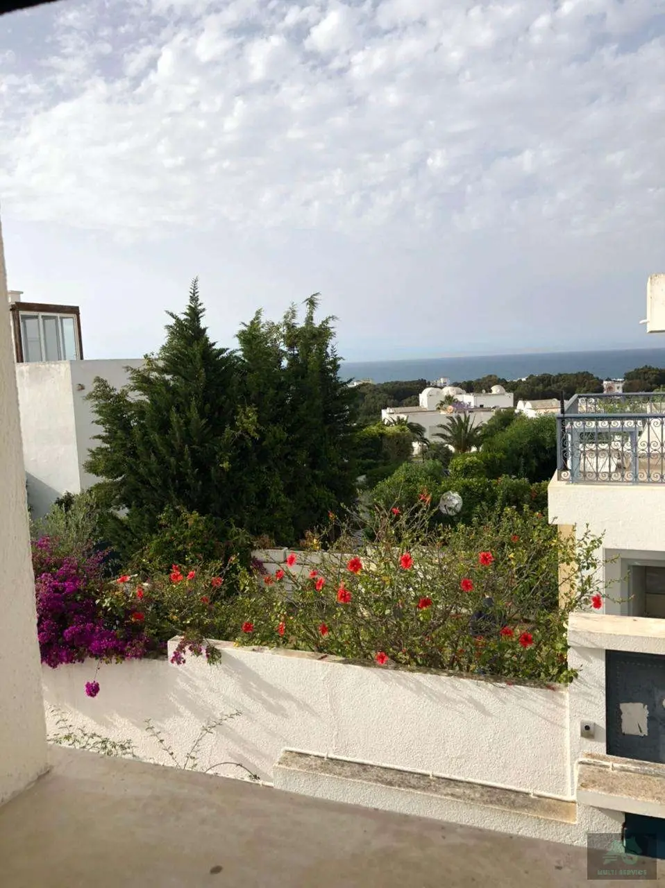 Villa jumelée à Gammarth vue sur Mer