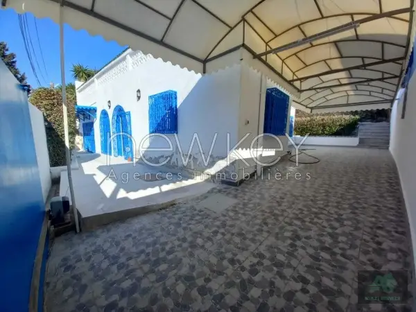 villa plain pied à sidi Bousaid