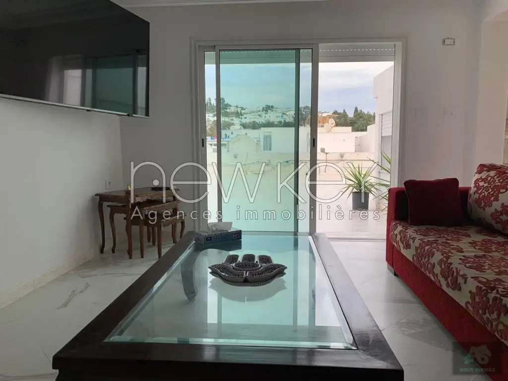 s+2 meublé à Sidi Bousaid