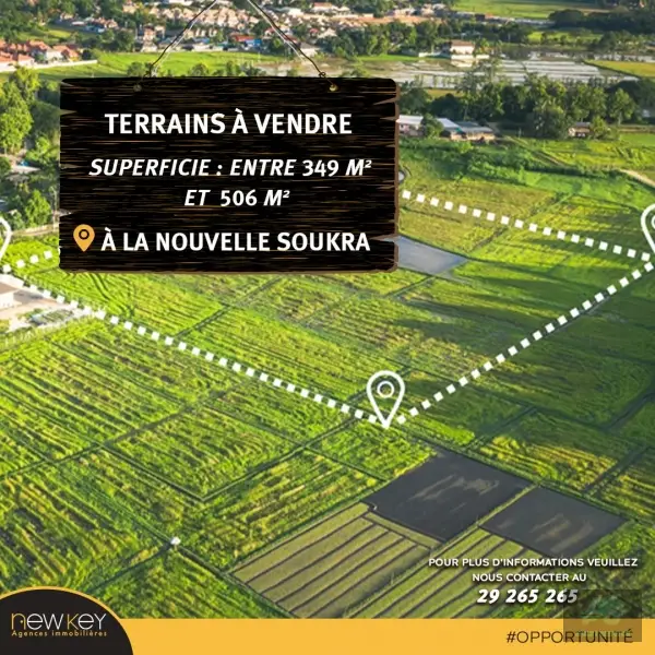 08 Lots de terrains à La Nouvelle Soukra