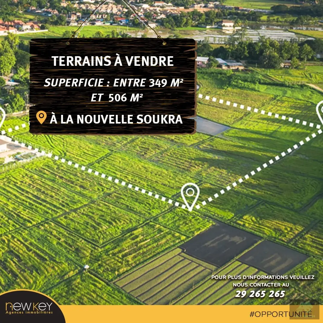 08 Lots de terrains à La Nouvelle Soukra
